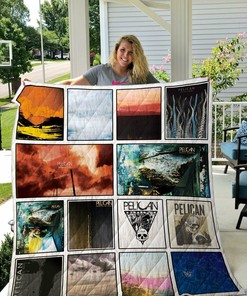 Personalized Pelican Quilt Blanket Bedding Set for Home Decoration