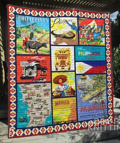 Personalized Philippines Bi270607 TBG Quilt Bedding Set - Great for Bedroom Decoration and Family Gifts