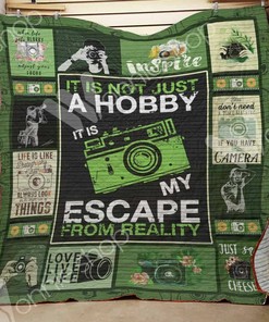 Personalized Photography Quilt Bedding Set Blanket for Home Decor and Picnics, Great Gifts for Family