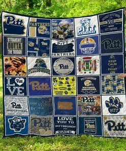 Personalized Pittsburgh Panthers Quilt Bedding Set Blanket - Suitable for Picnic according to Hobby