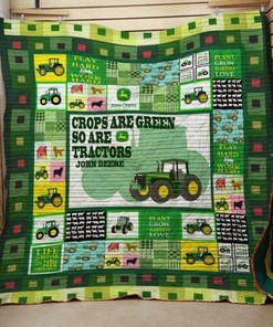 Personalized Play Hard Word Hard Farm Quilt Bedding Set - Suitable for Home Decoration and Family Gifts