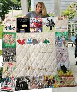 Personalized Quilt Bedding Set Blanket Featuring The Breakfast Club for Home Decoration and Gifts