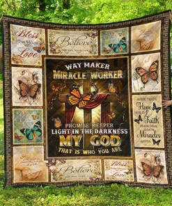 Personalized Quilt Bedding Set with Butterfly Design for Your Bedroom - Great Gifts for Family