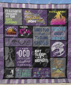 Personalized Real Women Climb Quilt Bedding Set Blanket - Great for Bedroom Decor and Family Gifts