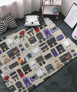 Personalized Rectangle Ultra Soft Area Rugs for Bedroom and Living Room, Luxury Modern Carpets