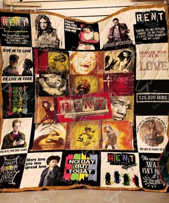 Personalized Rent Quilt Bedding Set Blanket - Suitable for Home Decoration and Musical Fans