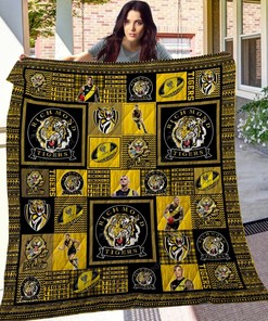 Personalized Richmond Tigers Quilt Bed Set Blanket - Gifts for Fans and Bedroom Decor