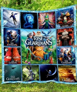 Personalized Rise of the Guardians Quilt Bedding Set - Great for Bedroom Decor and Family Gifts
