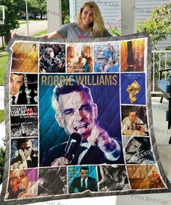 Personalized Robbie Williams Quilt Bedding Set - Ideal for Home Decoration and Family Gifts
