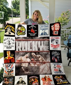 Personalized Rocky Balboa Quilt Bedding Set - Gifts for Fans