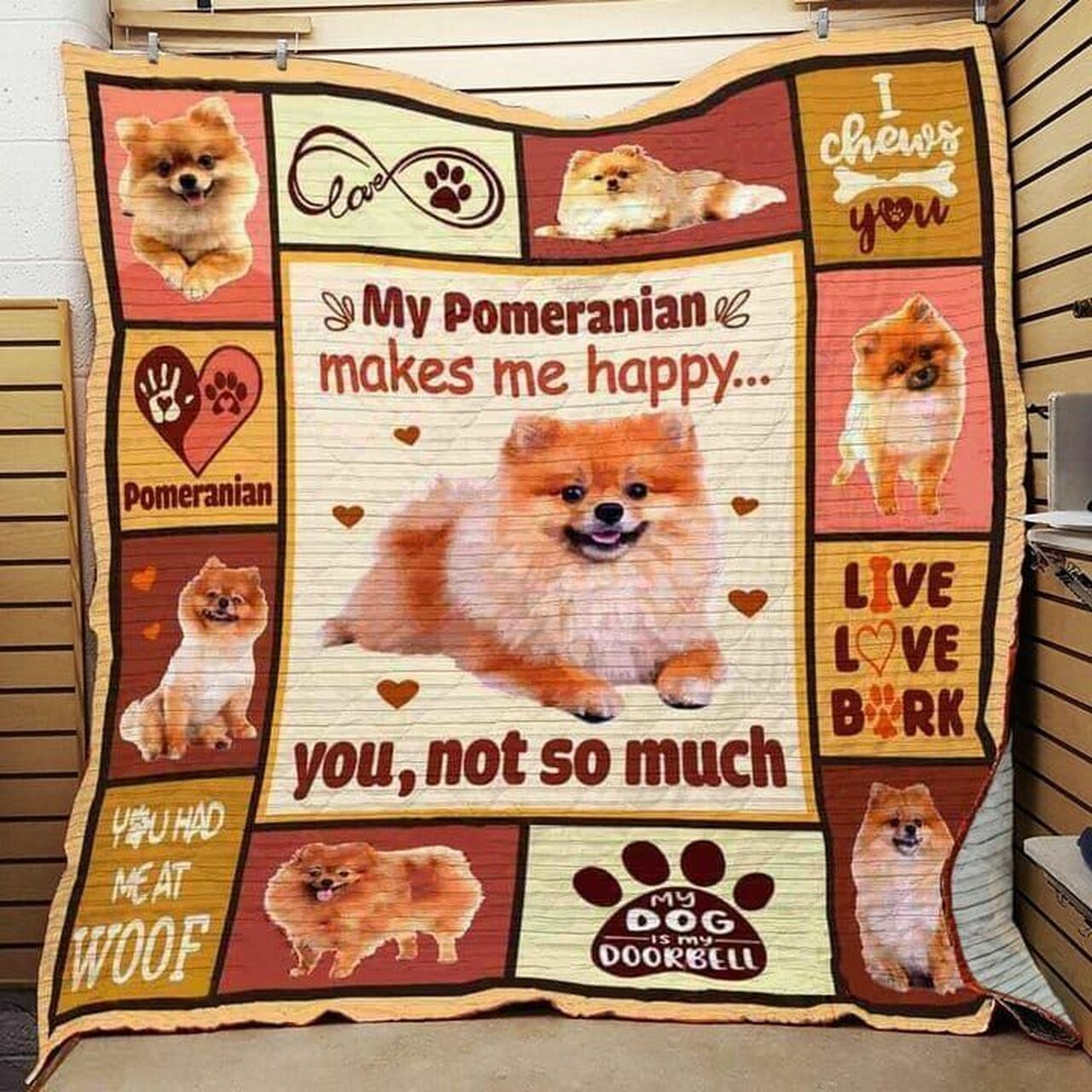 Personalized Rottweiler Quilt Blanket Bedding Set, Great for Home Decoration and Family Gifts