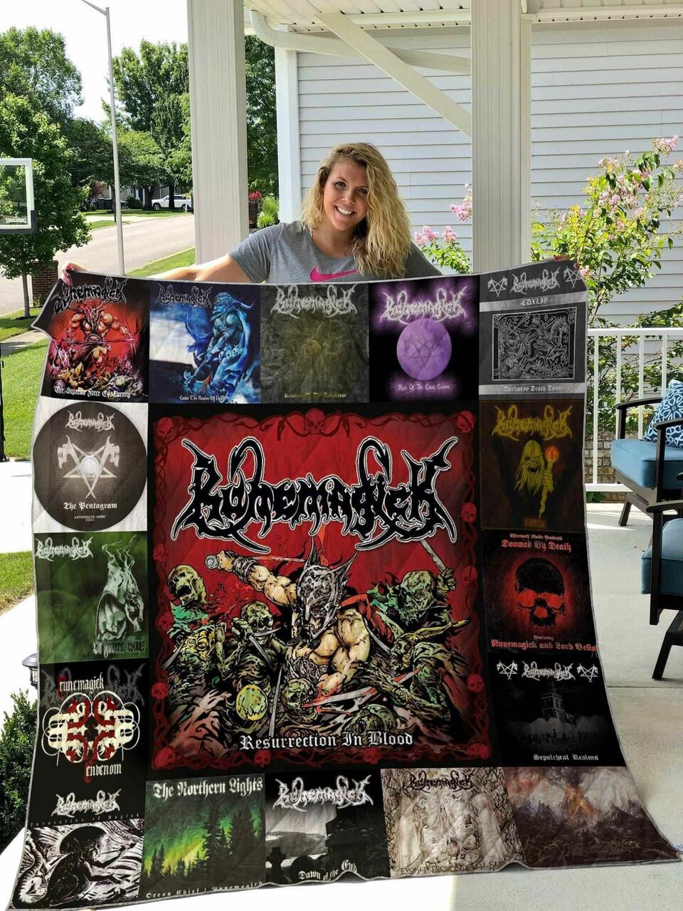 Personalized Runemagick Quilt Bedding Set Blanket for Home Decoration, Great for Family Gifts