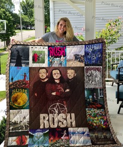 Personalized Rush Albums Cover Quilt Bedding Set - Gifts for Fans and Family
