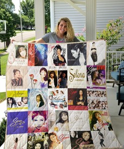 Personalized Selena Quilt Bed Set Blanket - Great for Bedroom Decoration and Family Gifts