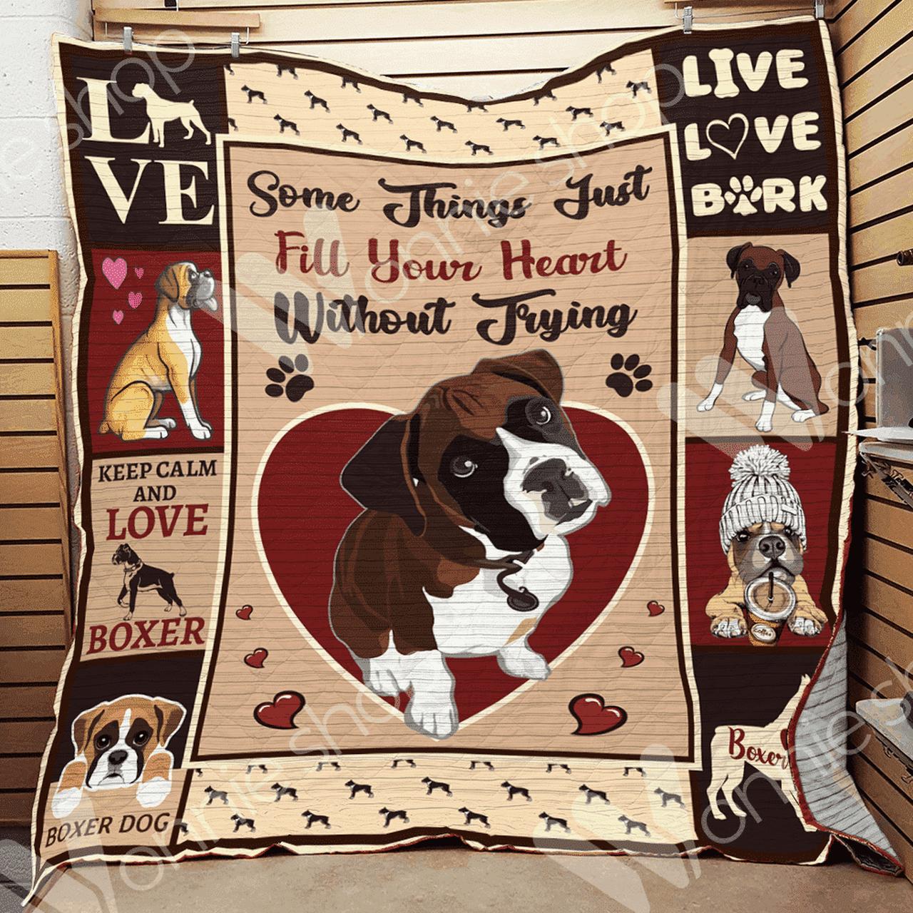 Personalized Shih Tzu Colorful Shih Tzu Love Quilt Blanket Bedding Set - Great for Bedroom Decor and Family Gifts