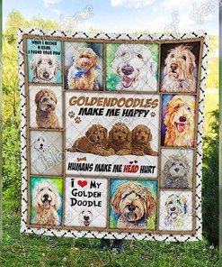 Personalized Shih Tzu See You Later Quilt Bedding Set for Home Decoration and Family Gifts