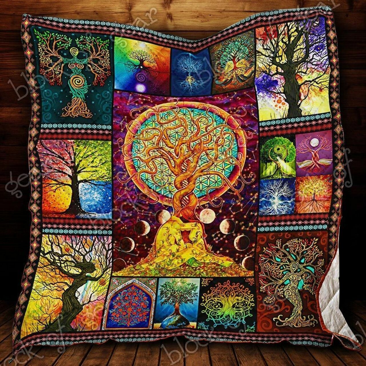 Personalized Sign From Heaven Hummingbird Quilt Bedding Set - Perfect Gifts for Family and Bedroom Decor
