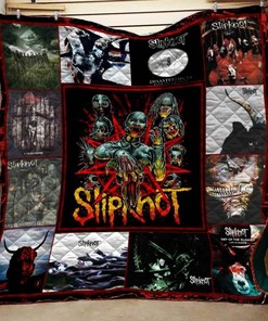 Personalized Slipknot Collage Blanket Quilt Bed Set - Gifts for Fans and Family