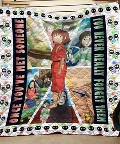 Personalized Spirited Away Ghibli Quilt Bedding Set - Perfect Gifts for Family and Bedroom Decor