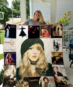 Personalized Stevie Nicks Quilt Bedding Set - Gifts for Fans