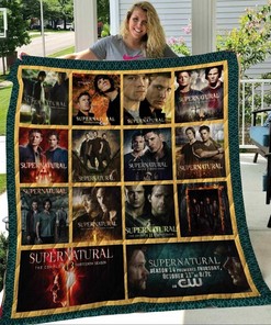 Personalized Supernatural Quilt Bed Set Best for Home Decoration or Picnic