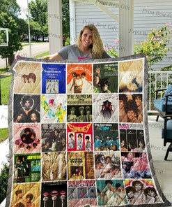 Personalized Supremes Albums Cover Poster Quilt Bedding Set - Gifts for Family