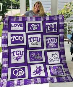 Personalized Tcu Horned Frogs Quilt Bedding Set Blanket - Gifts for Fans and Family
