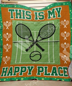 Personalized Tennis Bedding Set Blanket - Great Gifts for Family