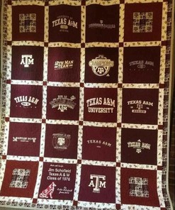 NCAA Texas A&M Aggies Quilt Blanket #31