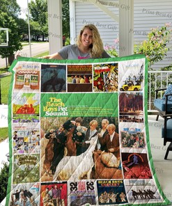Personalized The Beach Boys Albums Cover Quilt Bedding Set, Great for Bedroom Decoration and Family Gifts