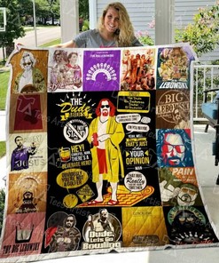 Personalized The Big Lebowski Quilt Bed Set Blanket - Great for Bedroom Decor and Family Gifts