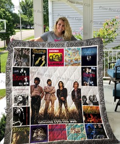 Personalized The Doors Albums Quilt Bedding Set - Great for Bedroom Decor and Family Gifts
