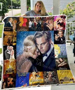 Personalized The Great Gatsby Quilt Bedding Set Blanket - Great for Bedroom Decor and Family Gifts