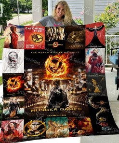 Personalized The Hunger Games Quilt Bedding Set Blanket - Great for Bedroom Decor and Family Gifts
