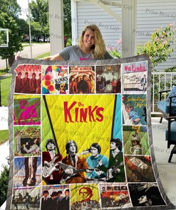 Personalized The Kinks Albums Quilt Bedding Set - Suitable for Home Decoration