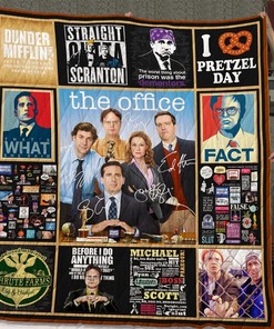 Personalized The Office Quilt Bedding Set - Perfect for Home Decoration and Family Gifts