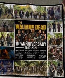 Personalized The Walking Dead Quilt Bedding Set for Home Decoration and Picnic - Great Gifts for Family