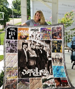 Personalized The Yardbirds Albums Cover Poster Quilt Blanket Bedding Set for Bedroom Decor and Family Gifts
