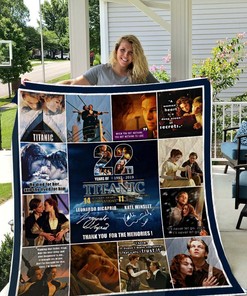 Personalized Titanic Quilt Bedding Set - Great for Bedroom Decor and Family Gifts