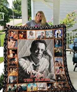 Personalized Tom Hanks Quilt Bedding Set Blanket - Perfect for Bedroom Decor and Gifts for Fans