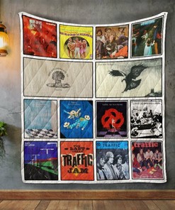 Personalized Traffic Quilt Bedding Set - Great for Bedroom Decor and Family Gifts
