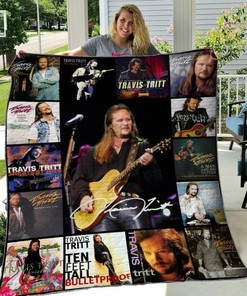 Personalized Travis Tritt Quilt Bedding Set Gifts for Fans