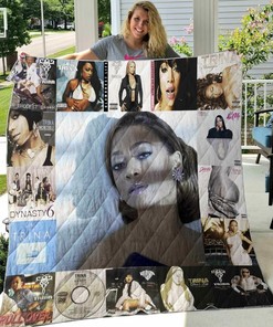 Personalized Trina Blanket Quilt Bedding Set for Home Decoration & Picnic, Great Gifts for Family