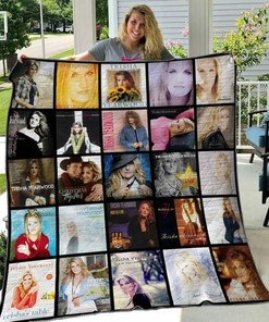 Personalized Trisha Yearwood Quilt Bed Set Blanket - Great for Bedroom Decoration and Family Gifts