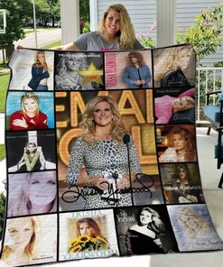 Personalized Trisha Yearwood Quilt Bedding Set - Gifts for Family and Bedroom Decor
