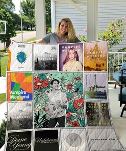 Personalized Vampire Weekend Quilt Bed Set Blanket - Great for Bedroom Decoration and Family Gifts
