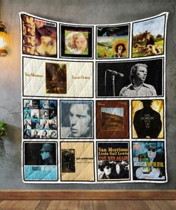 Personalized Van Morrison Album Covers Quilt Blanket Bedding Set for Home Decoration