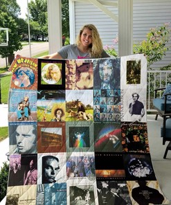 Personalized Van Morrison Blanket Quilt Bedding Set Gifts for Fans