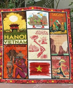Personalized Vietnam Veterans Quilt Bedding Set - Great for Bedroom Decor and Family Gifts