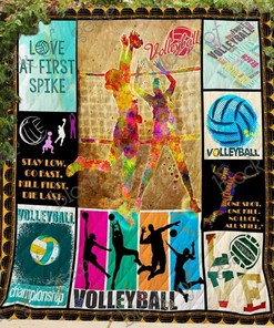 Personalized Volleyball Quilt Bedding Set - Suitable for Home Decoration and Family Gifts